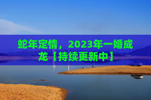 蛇年定情，2023年一婚成龙【持续更新中】