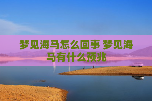 梦见海马怎么回事 梦见海马有什么预兆