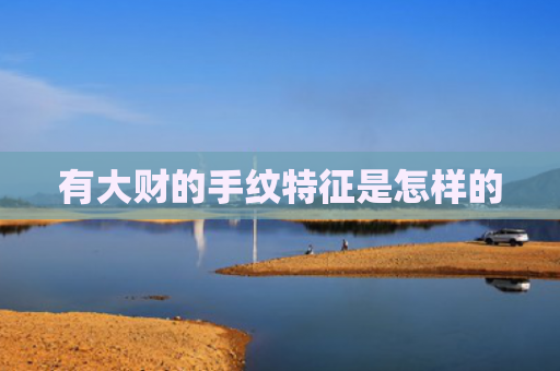 有大财的手纹特征是怎样的