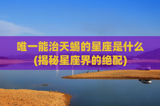 唯一能治天蝎的星座是什么(揭秘星座界的绝配)