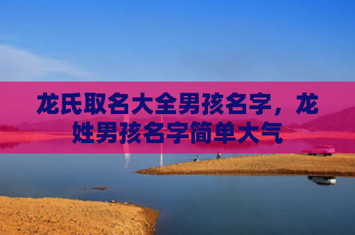 龙氏取名大全男孩名字，龙姓男孩名字简单大气
