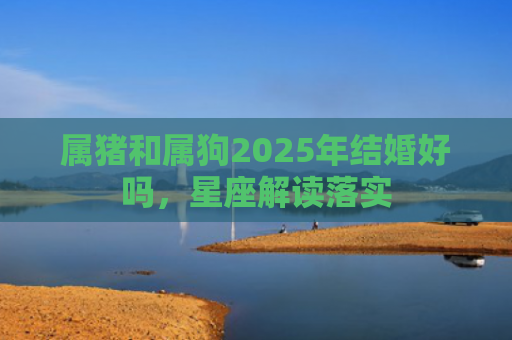 属猪和属狗2025年结婚好吗，星座解读落实