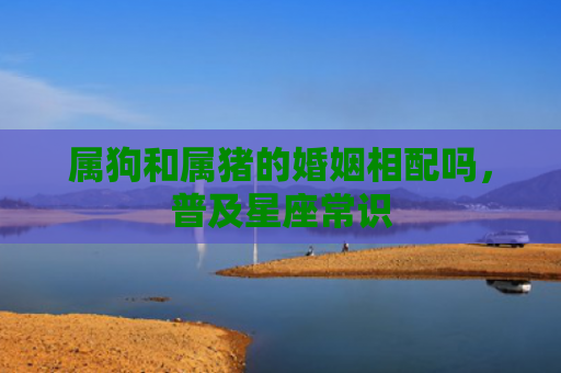 属狗和属猪的婚姻相配吗，普及星座常识