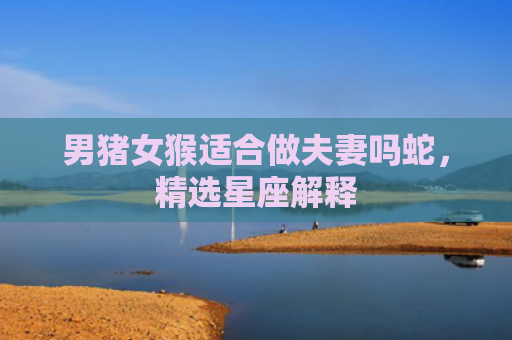 男猪女猴适合做夫妻吗蛇，精选星座解释