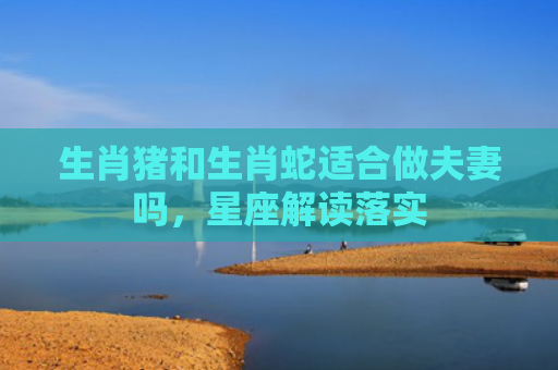 生肖猪和生肖蛇适合做夫妻吗，星座解读落实