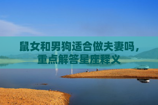 鼠女和男狗适合做夫妻吗，重点解答星座释义