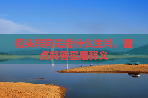 懵头转向是指什么生肖，重点解答星座释义