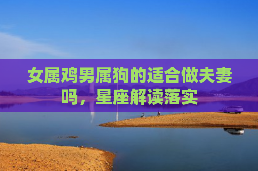 女属鸡男属狗的适合做夫妻吗，星座解读落实