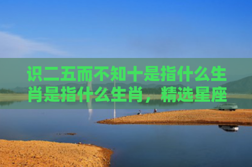 识二五而不知十是指什么生肖是指什么生肖，精选星座解释