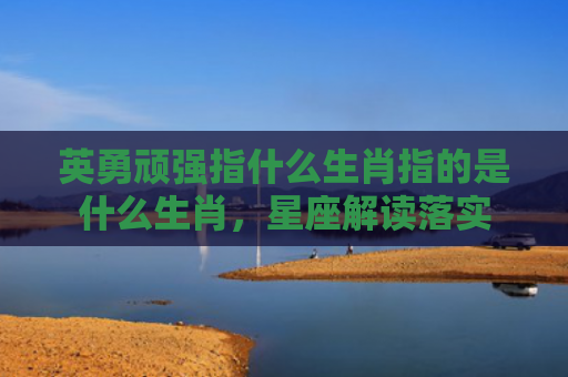 英勇顽强指什么生肖指的是什么生肖，星座解读落实