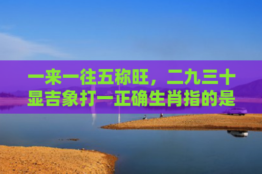 一来一往五称旺，二九三十显吉象打一正确生肖指的是什么生肖，星座解读落实
