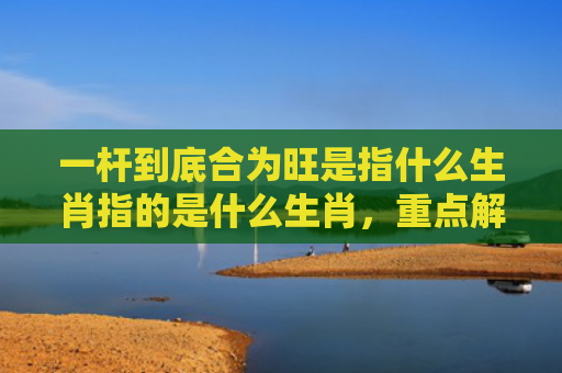 一杆到底合为旺是指什么生肖指的是什么生肖，重点解答星座释义