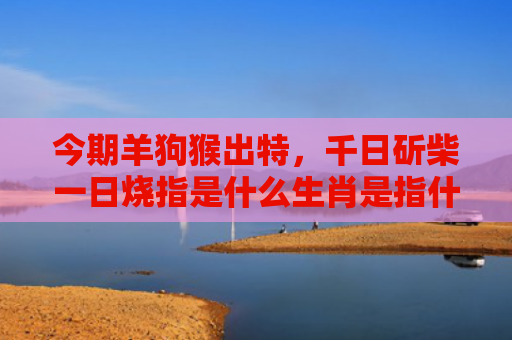今期羊狗猴出特，千日斫柴一日烧指是什么生肖是指什么生肖，经典解答星座知识