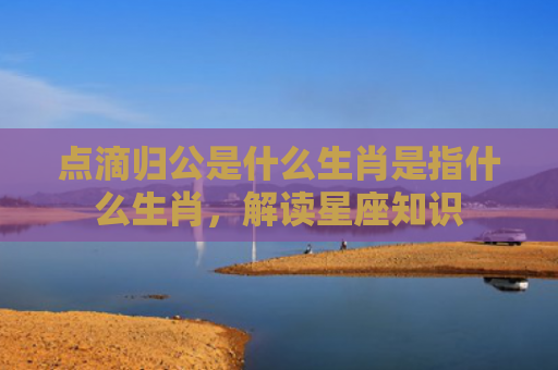 点滴归公是什么生肖是指什么生肖，解读星座知识