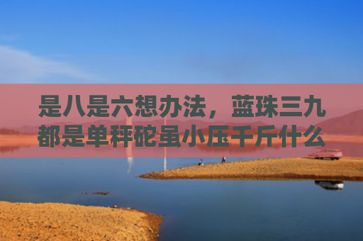 是八是六想办法，蓝珠三九都是单秤砣虽小压千斤什么生肖指是打一什么生肖，解读星座知识
