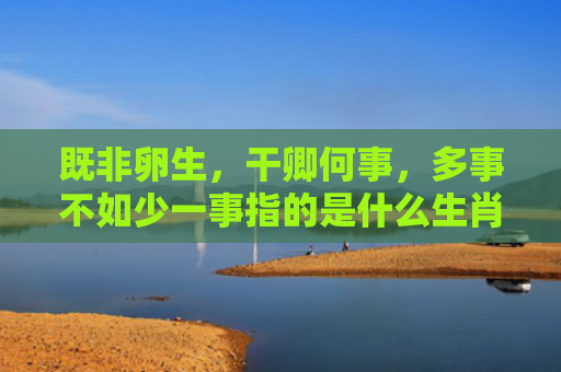 既非卵生，干卿何事，多事不如少一事指的是什么生肖，解读星座知识