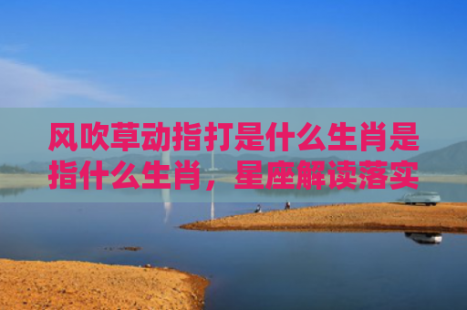 风吹草动指打是什么生肖是指什么生肖，星座解读落实