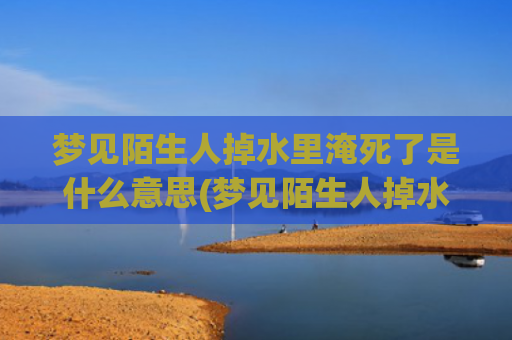 梦见陌生人掉水里淹死了是什么意思(梦见陌生人掉水里淹死了)