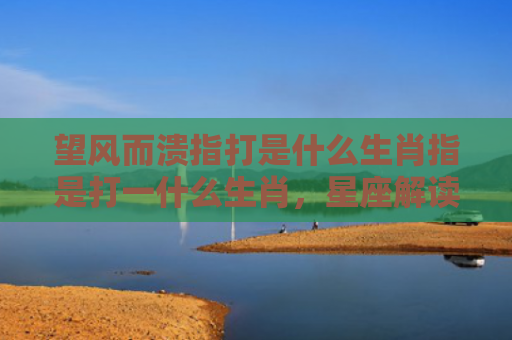 望风而溃指打是什么生肖指是打一什么生肖，星座解读落实