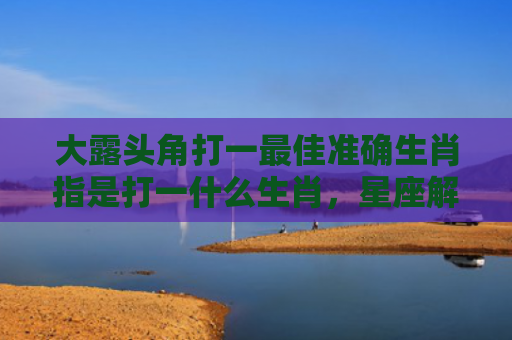 大露头角打一最佳准确生肖指是打一什么生肖，星座解读落实