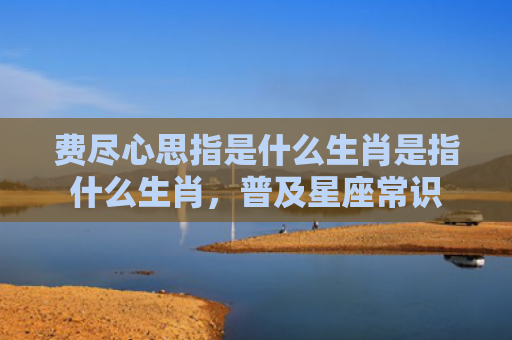 费尽心思指是什么生肖是指什么生肖，普及星座常识