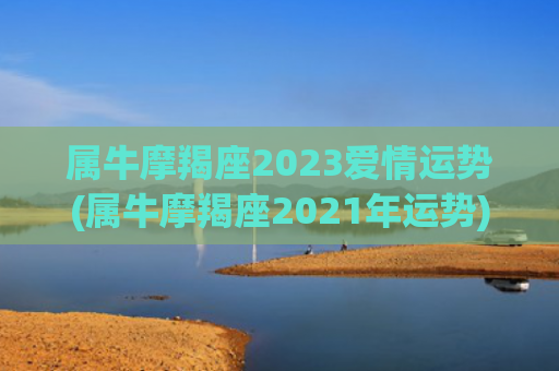 属牛摩羯座2023爱情运势(属牛摩羯座2021年运势)