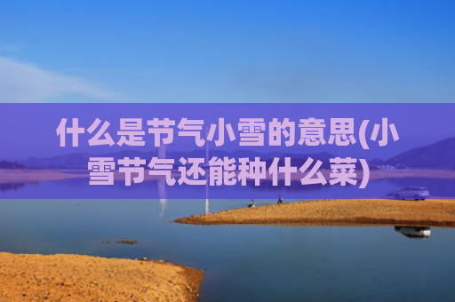 什么是节气小雪的意思(小雪节气还能种什么菜) 什么是节气小雪的意思(小雪节气还能种什么菜)