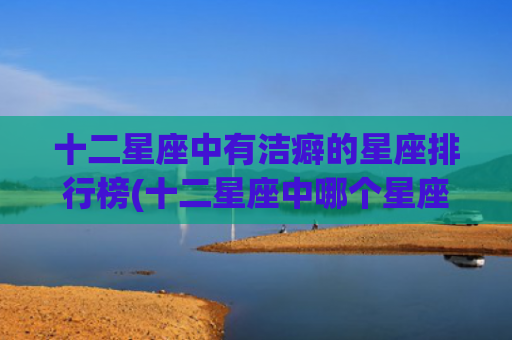 十二星座中有洁癖的星座排行榜(十二星座中哪个星座最好)