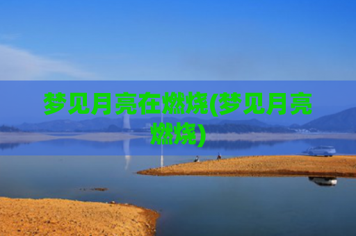 梦见月亮在燃烧(梦见月亮燃烧)