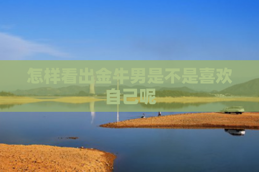 怎样看出金牛男是不是喜欢自己呢