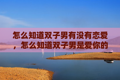 怎么知道双子男有没有恋爱，怎么知道双子男是爱你的