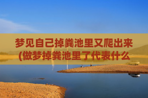 梦见自己掉粪池里又爬出来(做梦掉粪池里了代表什么)