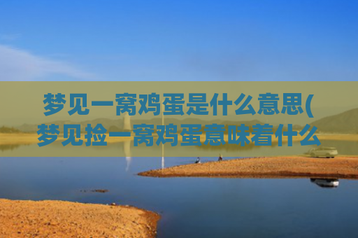 梦见一窝鸡蛋是什么意思(梦见捡一窝鸡蛋意味着什么)