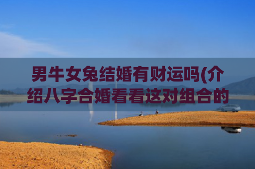 男牛女兔结婚有财运吗(介绍八字合婚看看这对组合的财运如何)